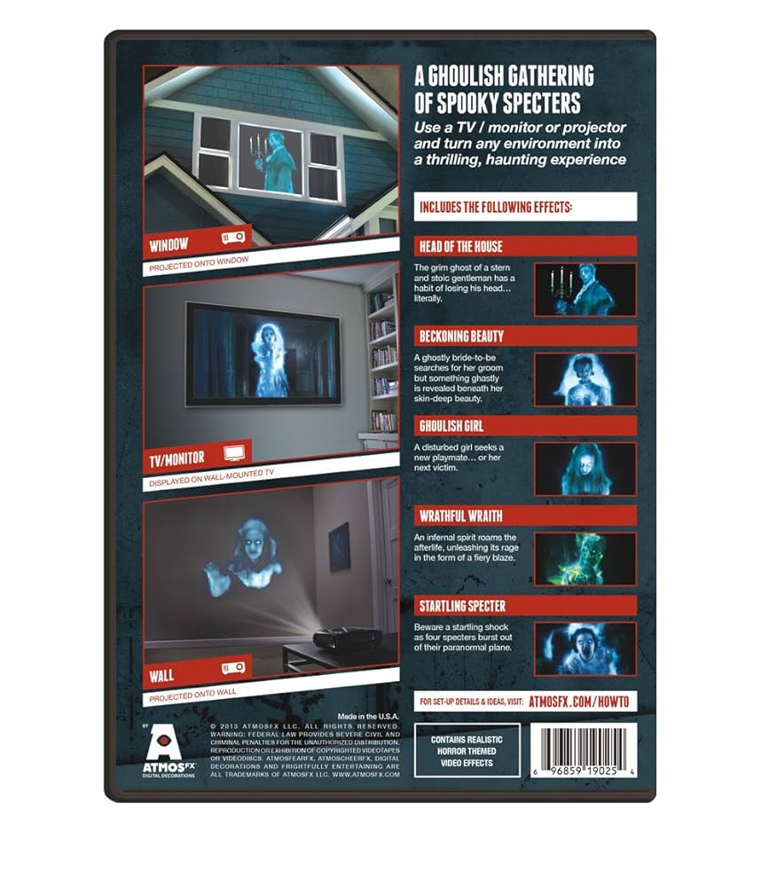 Amazon.com: AtmosFear FX Ghostly Apparitions & Bone Chillers